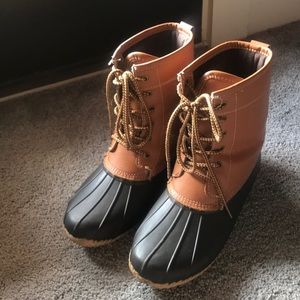 STEEL SHANK DUCK SHOES FROM TARGET!